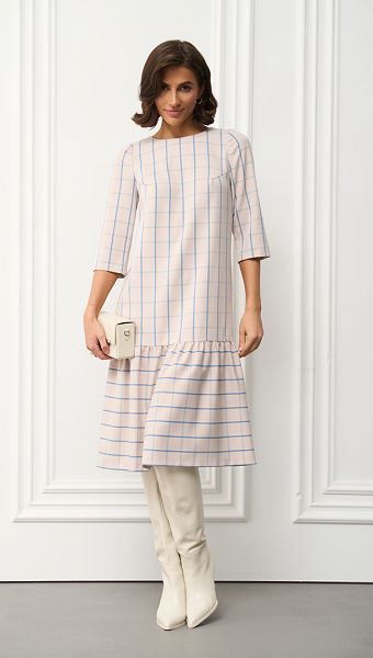 Фото plate-midi-v-kletku-03 товару Сукня міді в клітинку0 Фото plate-midi-v-kletku-03 товару Сукня міді в клітинку0