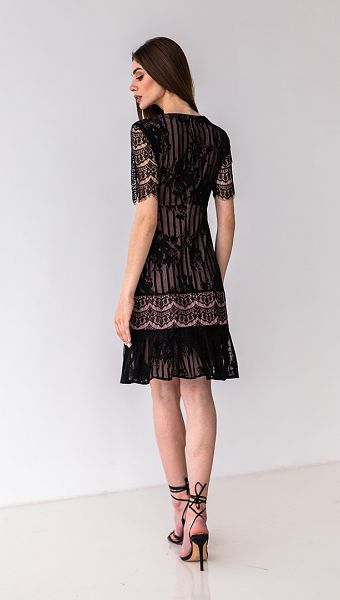 Фото plate-mini-iz-kruzeva-cernoe-03 товару Сукня міні з мережива чорна0 Фото plate-mini-iz-kruzeva-cernoe-03 товару Сукня міні з мережива чорна0