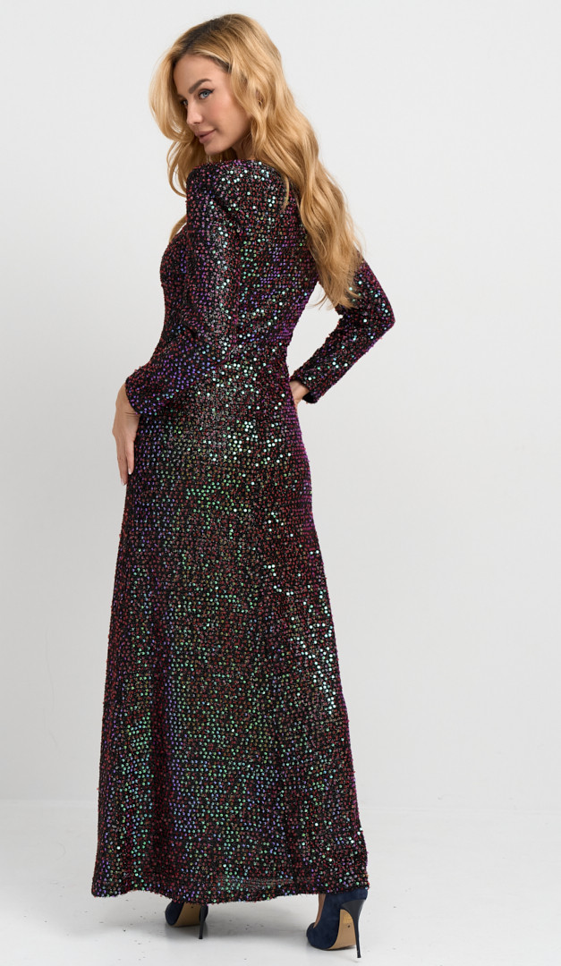 Фото plate-prazdnicnoe-s-pajetkami-07 товару Сукня святкова з паєтками0