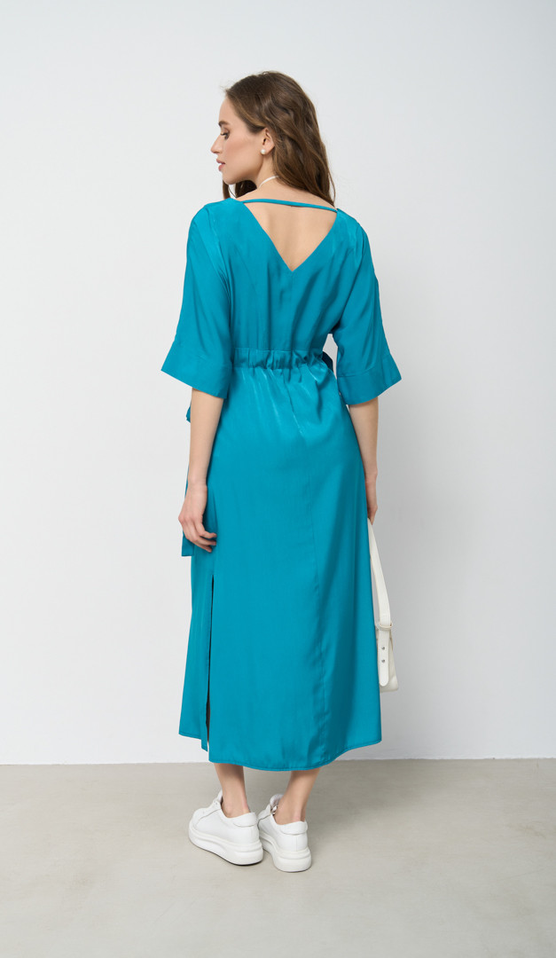 Фото plate-trapecia-cveta-morskoj-volny-055 товара Платье трапеция цвета морской волны0