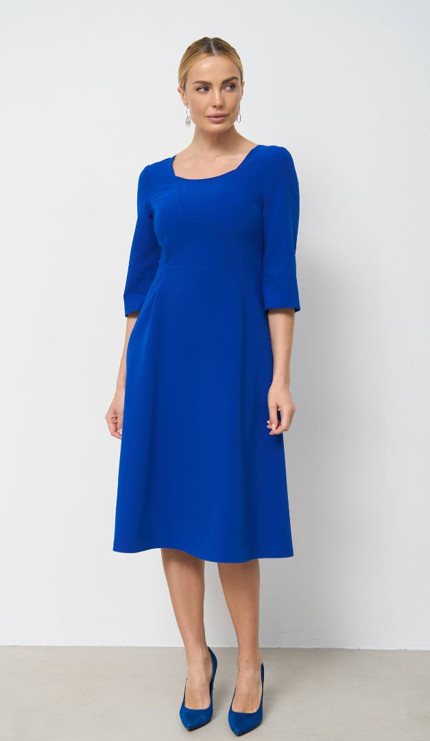 Фото plate-trapecia-ultramarin-02 товара Платье трапеция ультрамарин0