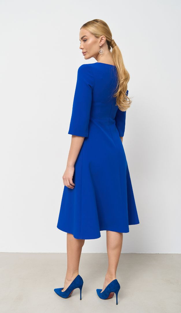 Фото plate-trapecia-ultramarin-04 товара Платье трапеция ультрамарин0