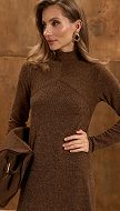 Фото plate-trikotaznoe-koricnevyj-melanz-02 товару Сукня трикотажна коричневий меланж0 Фото plate-trikotaznoe-koricnevyj-melanz-02 товару Сукня трикотажна коричневий меланж0