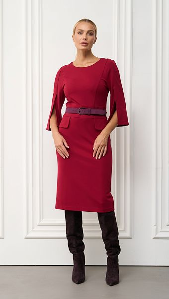 Фото plate-trikotaznoe-s-klapanami-bordo-1 товара Платье трикотажное с клапанами бордо0 Фото plate-trikotaznoe-s-klapanami-bordo-1 товара Платье трикотажное с клапанами бордо0