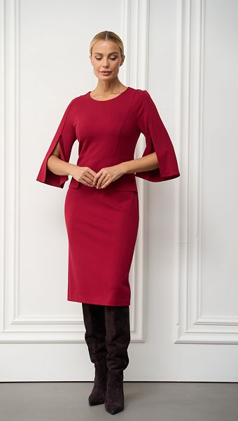 Фото plate-trikotaznoe-s-klapanami-bordo-4 товара Платье трикотажное с клапанами бордо0 Фото plate-trikotaznoe-s-klapanami-bordo-4 товара Платье трикотажное с клапанами бордо0