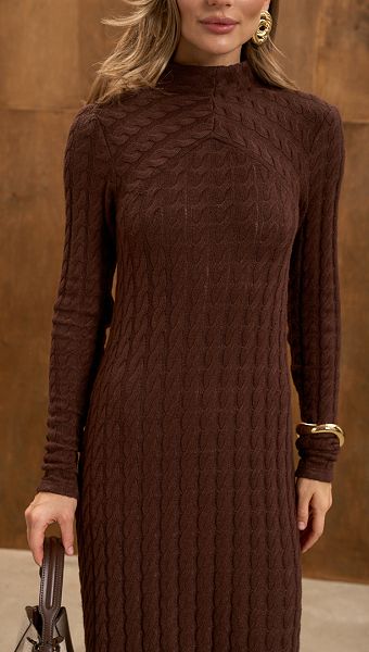 Фото plate-trikotaznoe-s-kosami-sokoladnoe-04 товару Сукня трикотажна з косами шоколадна 0 Фото plate-trikotaznoe-s-kosami-sokoladnoe-04 товару Сукня трикотажна з косами шоколадна 0