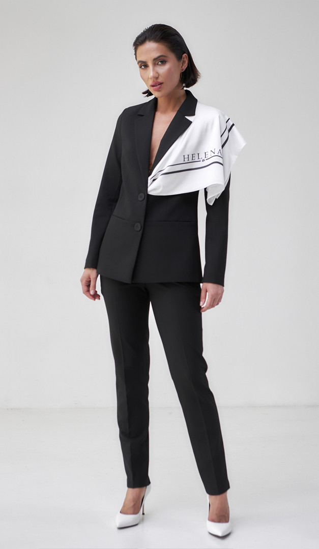 Фото platok-brendovyj-helena-molocnyj-03 товара Платок брендовый HELENA молочный0