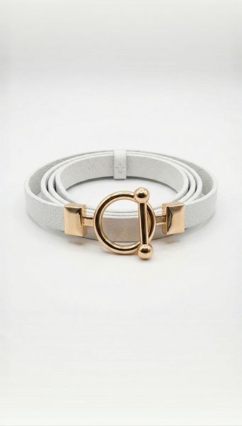 Фото remen-kozanyj-prazka-krugloe-zoloto-15mm-belyj-01 товару Ремінь шкіряний пряжка кругле золото 15мм білий Фото remen-kozanyj-prazka-krugloe-zoloto-15mm-belyj-01 товару Ремінь шкіряний пряжка кругле золото 15мм білий