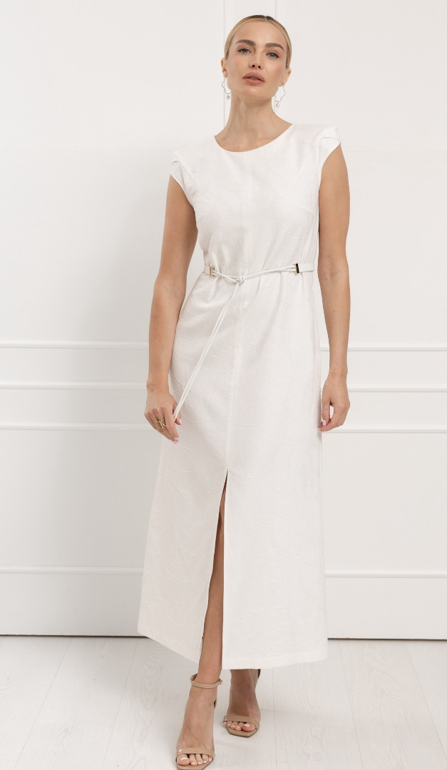 Фото remen-petla-s-snurom-belyj-20mm-01 товара Ремень-петля с шнуром белый 20мм