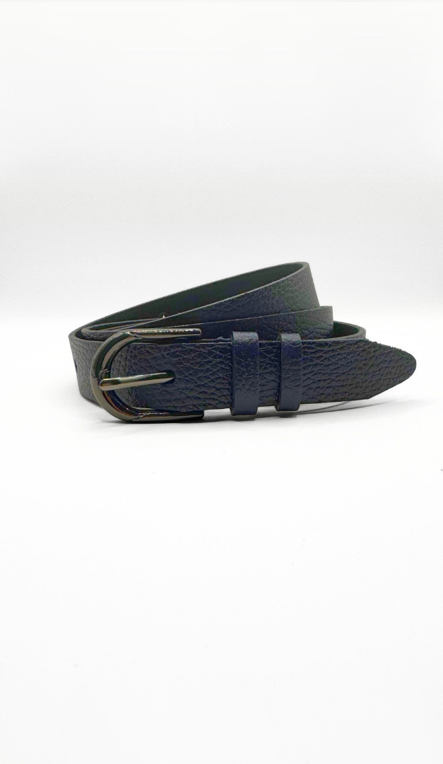 Фото remen-prazka-nikel-oval-25-mm-temno-sinij-01 товара Ремень пряжка никель овал 25 мм тёмно-синий