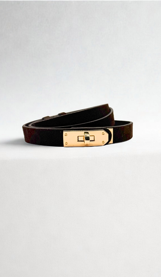 Фото remen-zenskij-s-zamkom-prazkoj-zamsevyj-20-mm-koricnevyj-01 товара Ремень женский с замком пряжкой замшевый 20 мм коричневый