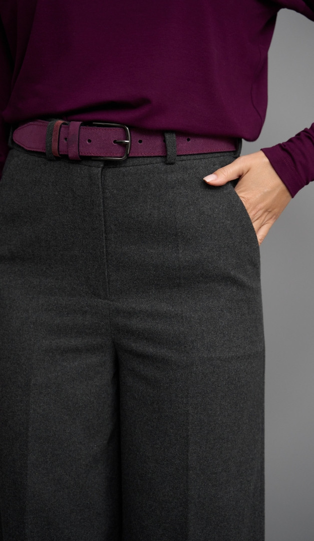 Фото remen-zenskij-zamsevyj-35mm-slivovyj-03 товара Ремень женский замшевый 35мм сливовый