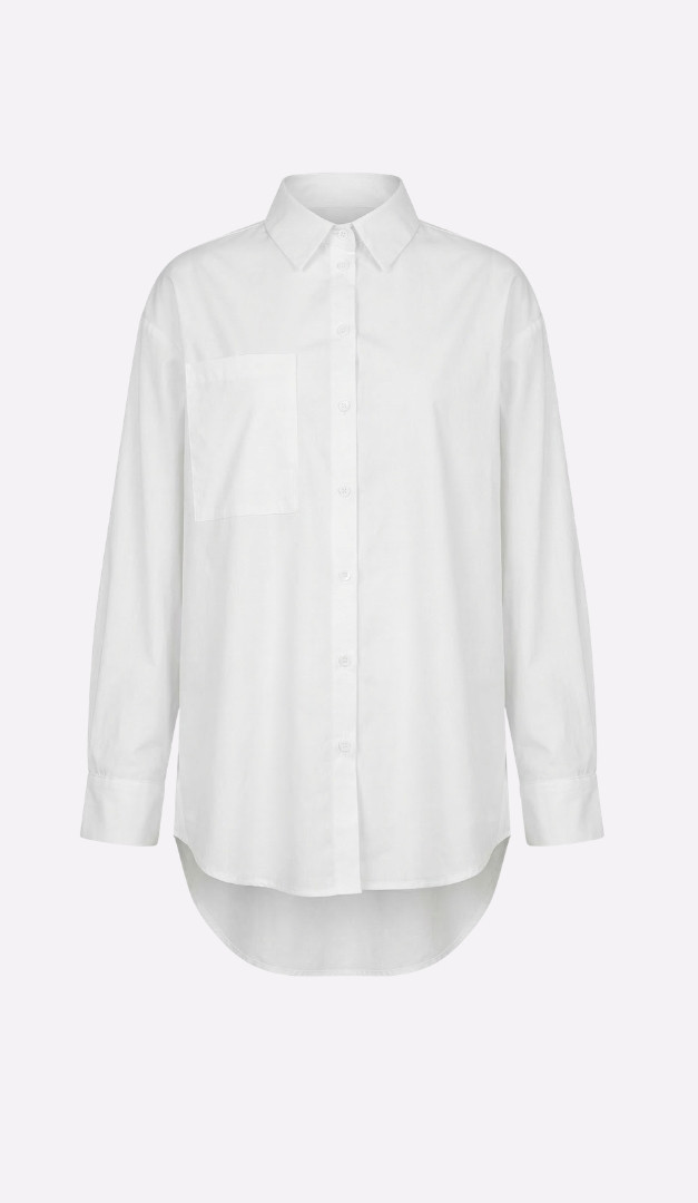 Фото rubaska-zenskaa-oversajz-s-karmanom-belaa-01 товару Сорочка жіноча оверсайз з кишенею біла0