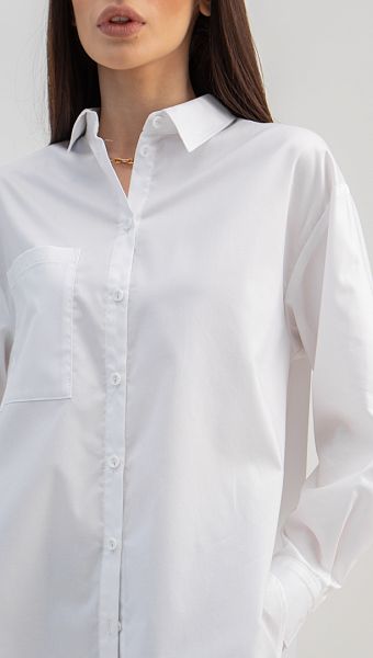 Фото rubaska-zenskaa-oversajz-s-karmanom-belaa-03 товару Сорочка жіноча оверсайз з кишенею біла0 Фото rubaska-zenskaa-oversajz-s-karmanom-belaa-03 товару Сорочка жіноча оверсайз з кишенею біла0