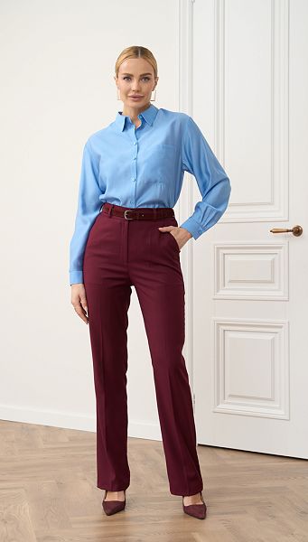 Фото rubaska-zenskaa-s-karmanom-golubaa-01 товару Сорочка жіноча з кишенею блакитна Фото rubaska-zenskaa-s-karmanom-golubaa-01 товару Сорочка жіноча з кишенею блакитна