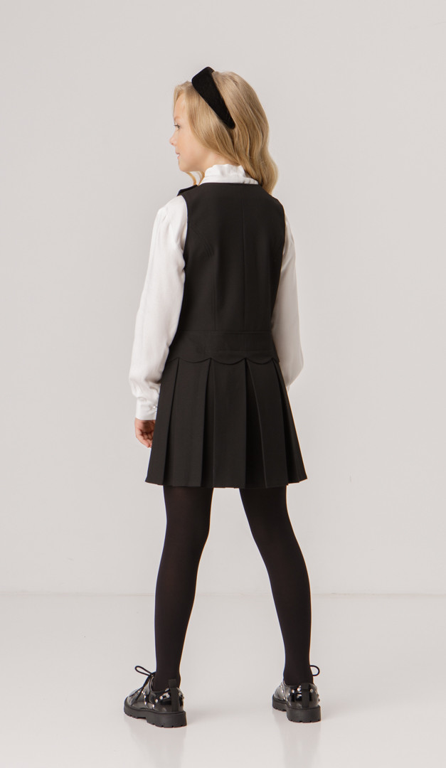 Фото sarafan-dla-devocki-s-figurnoj-otdelkoj-22 товару Сарафан для дівчинки з фігурним оздобленням 2