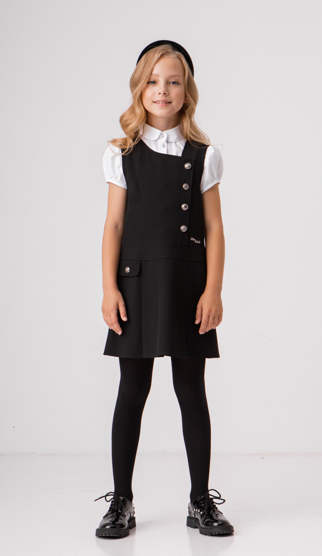 Фото sarafan-dla-devocki-so-smesennoj-zastezkoj-21 товару Сарафан для дівчинки зі зміщеною застібкою