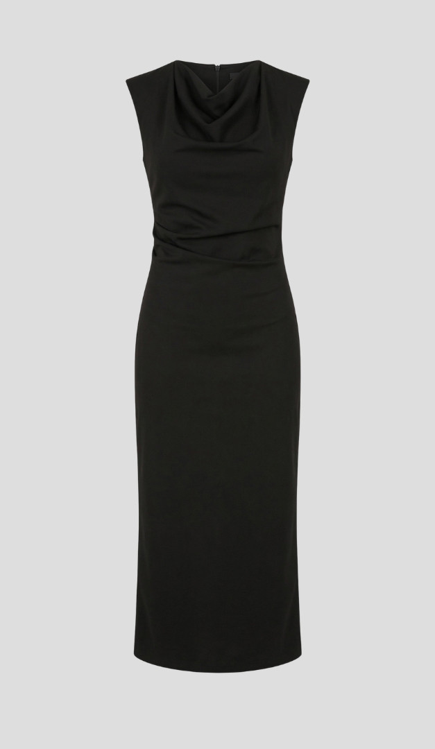 Фото sarafan-futlar-zenskij-cernyj-01 товара Сарафан футляр женский черный