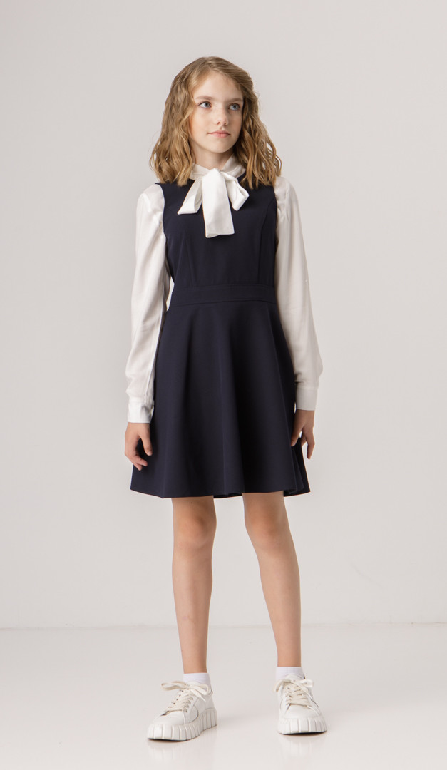 Фото sarafan-klesnyj-s-plankoj-12 товару Сарафан кльошний з планкою1