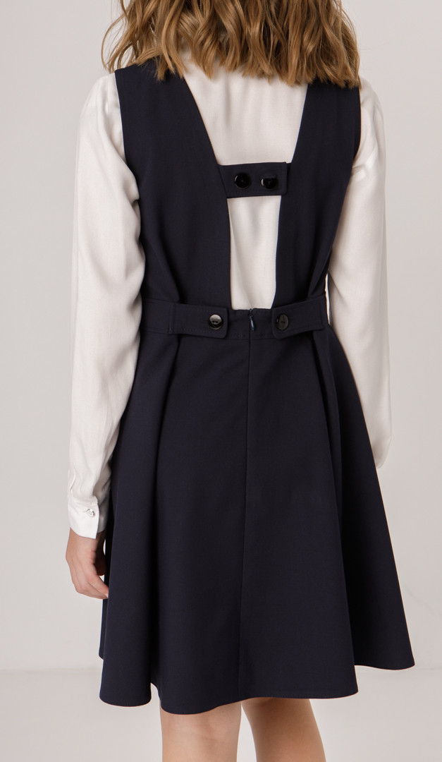 Фото sarafan-klesnyj-s-plankoj-14 товару Сарафан кльошний з планкою1