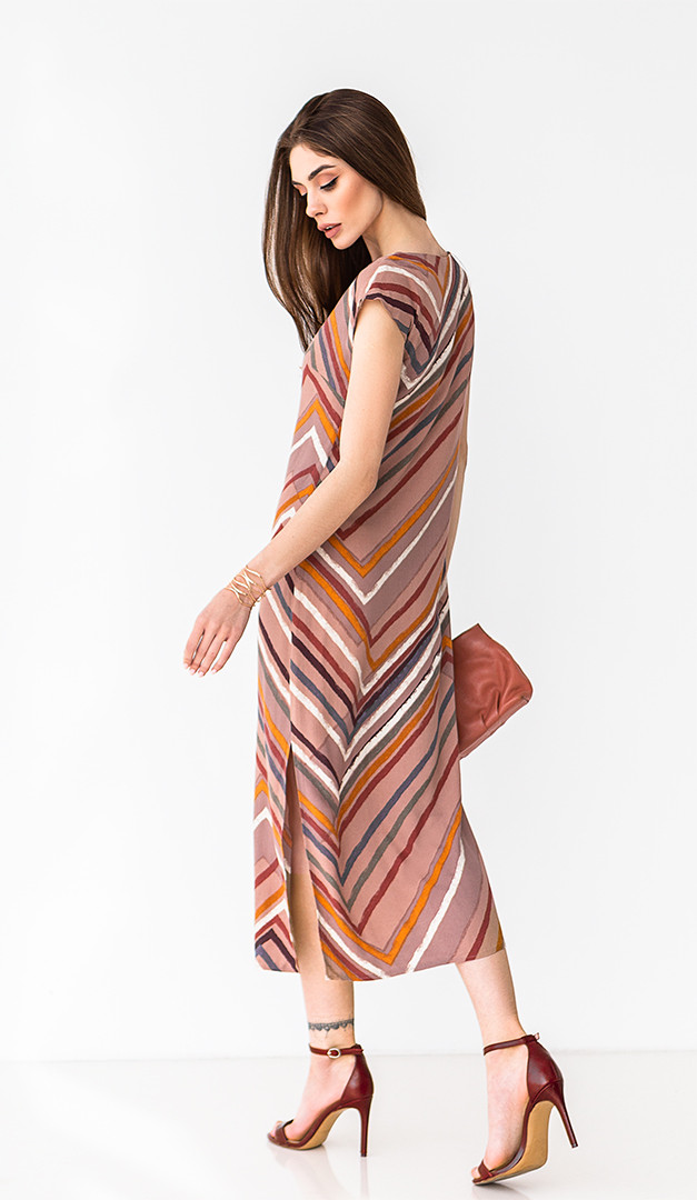 Фото sarafan-letnij-s-abstraktnym-printom-01 товару Сарафан літній з абстрактним принтом