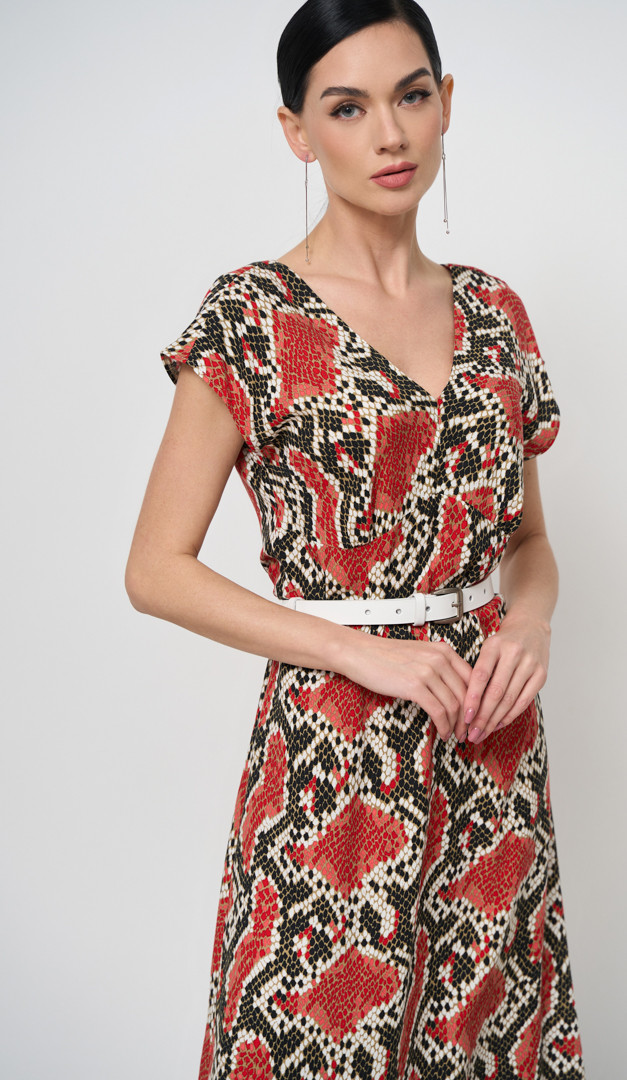 Фото sarafan-litnij-v-zmiinij-print-2 товара Сарафан літній в зміїний принт0