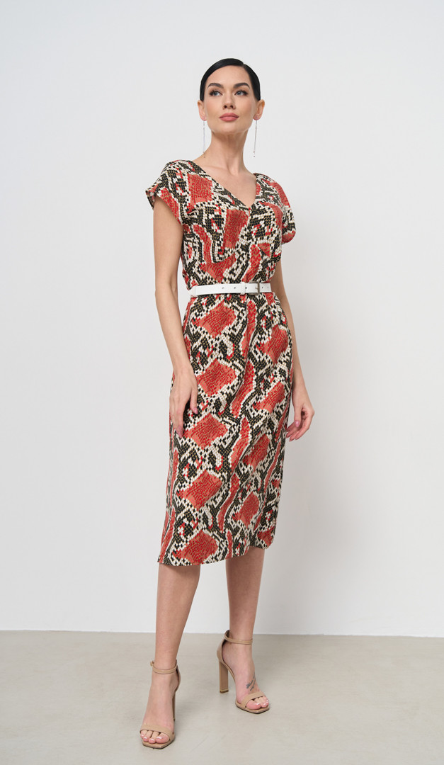 Фото sarafan-litnij-v-zmiinij-print-4 товара Сарафан літній в зміїний принт0