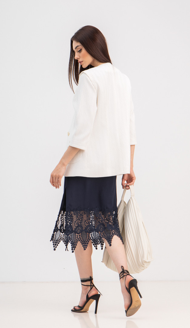 Фото sarafan-s-kruzevom-sinij-05 товару Сарафан з мереживом синій0