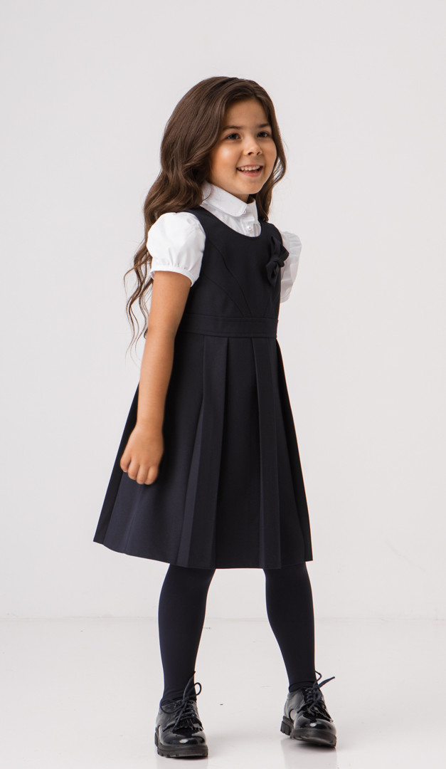 Фото sarafan-s-zavysennoj-taliej-dla-devocki-12 товару Сарафан з завищеною талією для дівчинки1