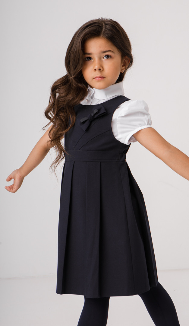 Фото sarafan-s-zavysennoj-taliej-dla-devocki-13 товару Сарафан з завищеною талією для дівчинки1