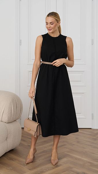 Фото sarafan-trapecia-cernyj-01 товара Сарафан трапеция черный Фото sarafan-trapecia-cernyj-01 товара Сарафан трапеция черный