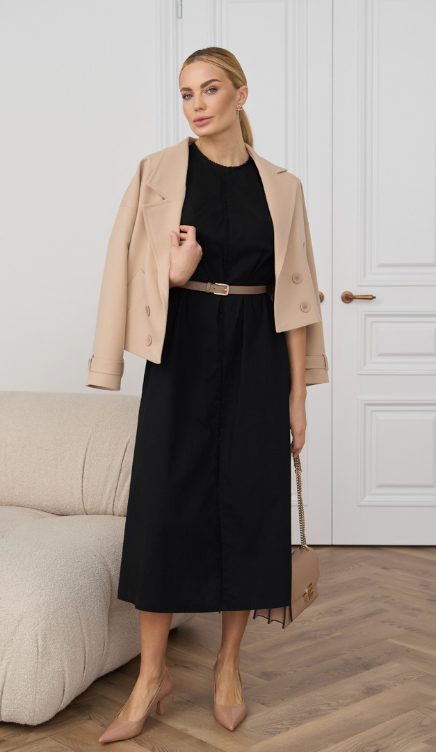 Фото sarafan-trapecia-cernyj-05 товару Сарафан трапеція чорний0