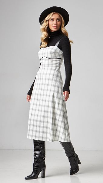 Фото sarafan-v-kletku-midi-02 товару Сарафан в клітинку міді0 Фото sarafan-v-kletku-midi-02 товару Сарафан в клітинку міді0