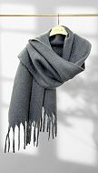 Фото sarf-s-dredami-seryj-01 товара Шарф с дредами серый Фото sarf-s-dredami-seryj-01 товара Шарф с дредами серый