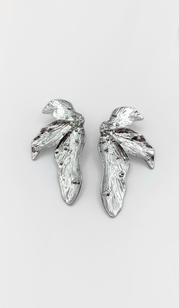 Фото sergi-lepestki-serebranye-01 товару Сережки Пелюстки срібні