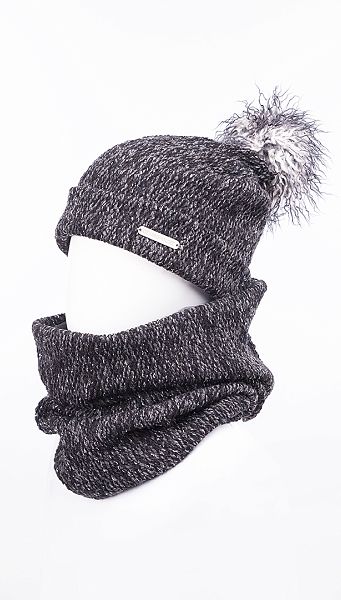 Фото 1032681 товара Шапка+хомут Джорджия (ч) Фото 1032681 товара Шапка+хомут Джорджия (ч)