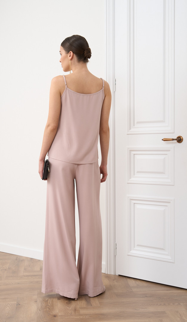 Фото stany-palacco-pudrovye-05 товара Штаны палаццо пудровые0