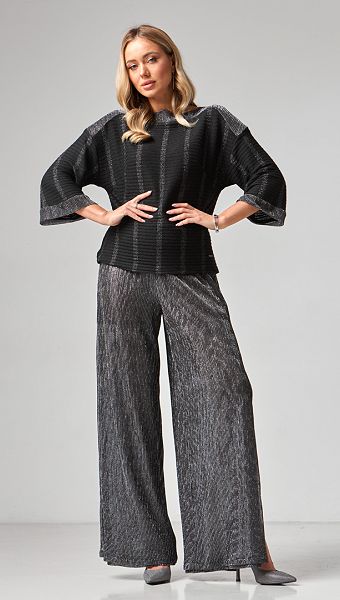 Фото stany-palacco-s-razrezami-serebrannye-03 товару Штани палаццо з розрізами срібні0 Фото stany-palacco-s-razrezami-serebrannye-03 товару Штани палаццо з розрізами срібні0