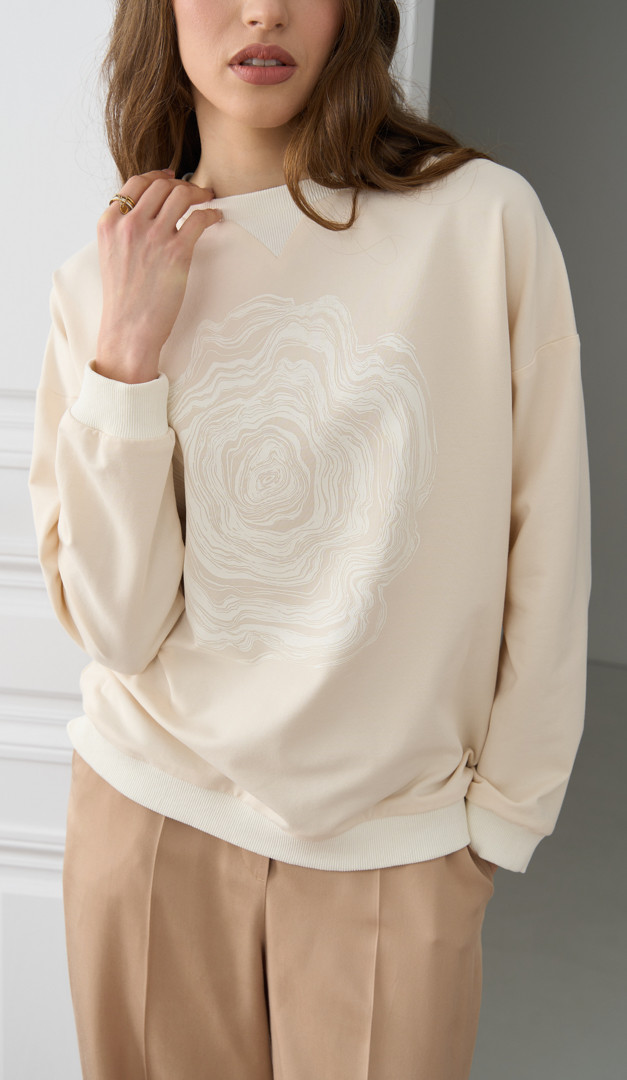 Фото svitsot-s-printom-slivocnyj-06 товара Свитшот с принтом сливочный0