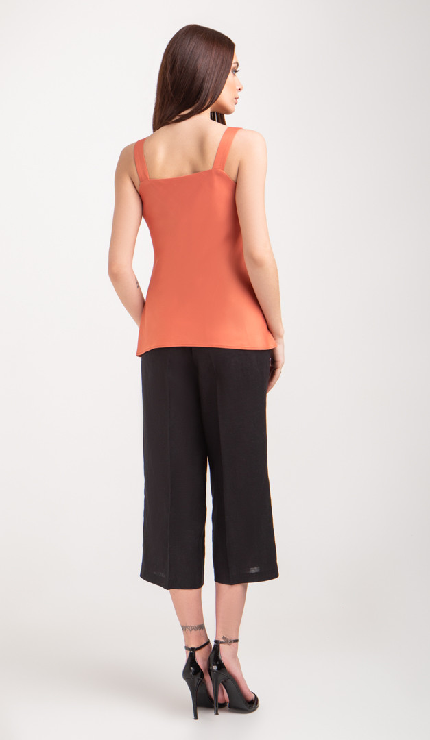 Фото top-bazovyj-s-drapirovkoj-terrakot-03 товару Топ базовий з драпіровкою терракот0