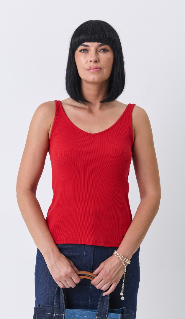 Фото top-iz-trikotaza-v-rubcik-2 товара Топ из трикотажа в рубчик0