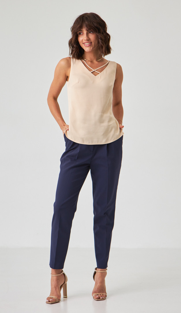 Фото top-s-perepleteniem-kremovyj-01 товару Топ з переплетенням кремовий