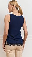 Фото top-zenskij-s-kruzevom-sinij-03 товару Топ жіночий з мереживом синій0 Фото top-zenskij-s-kruzevom-sinij-03 товару Топ жіночий з мереживом синій0