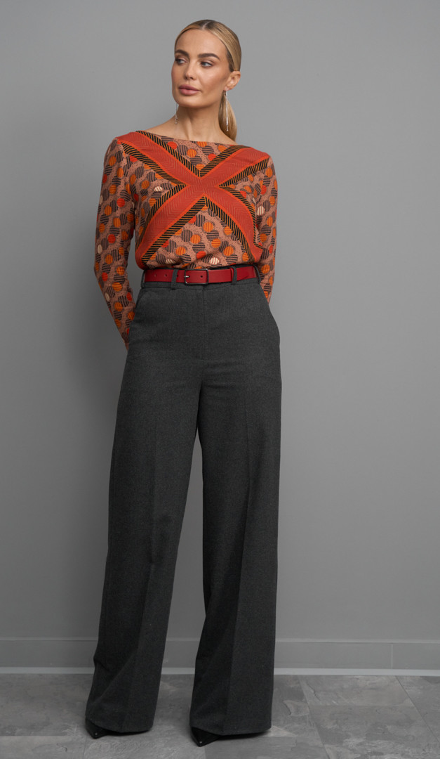 Фото top-zenskij-terrakotovyj-s-printom-3 товара Топ женский терракотовый с принтом.3