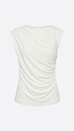 Фото top-zenskij-trikotaznyj-s-drapirovkoj-molocnyj-01 товару Топ жіночий трикотажний з драпіровкою молочний0 Фото top-zenskij-trikotaznyj-s-drapirovkoj-molocnyj-01 товару Топ жіночий трикотажний з драпіровкою молочний0