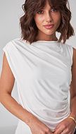 Фото top-zenskij-trikotaznyj-s-drapirovkoj-molocnyj-03 товару Топ жіночий трикотажний з драпіровкою молочний0 Фото top-zenskij-trikotaznyj-s-drapirovkoj-molocnyj-03 товару Топ жіночий трикотажний з драпіровкою молочний0