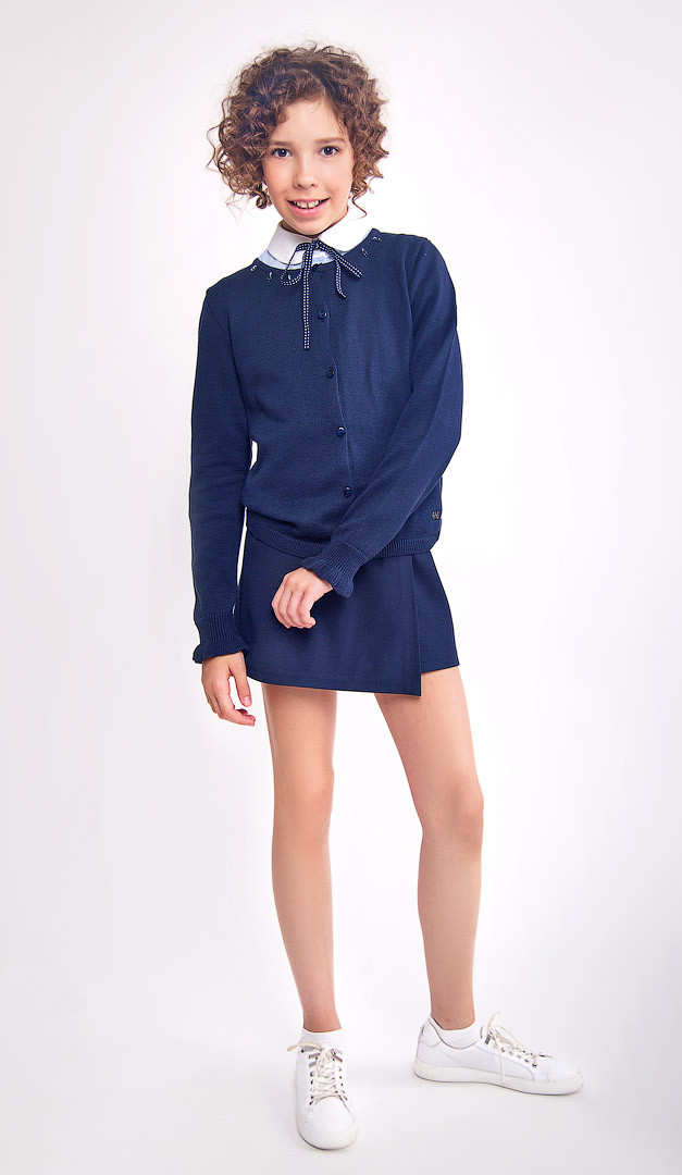 Фото trikotaznaa-kofta-dla-devocki-01 товара Трикотажная кофта для девочки