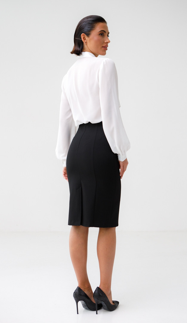 Фото ubka-bazovaa-cernaa-03 товару Спідниця базова чорна0