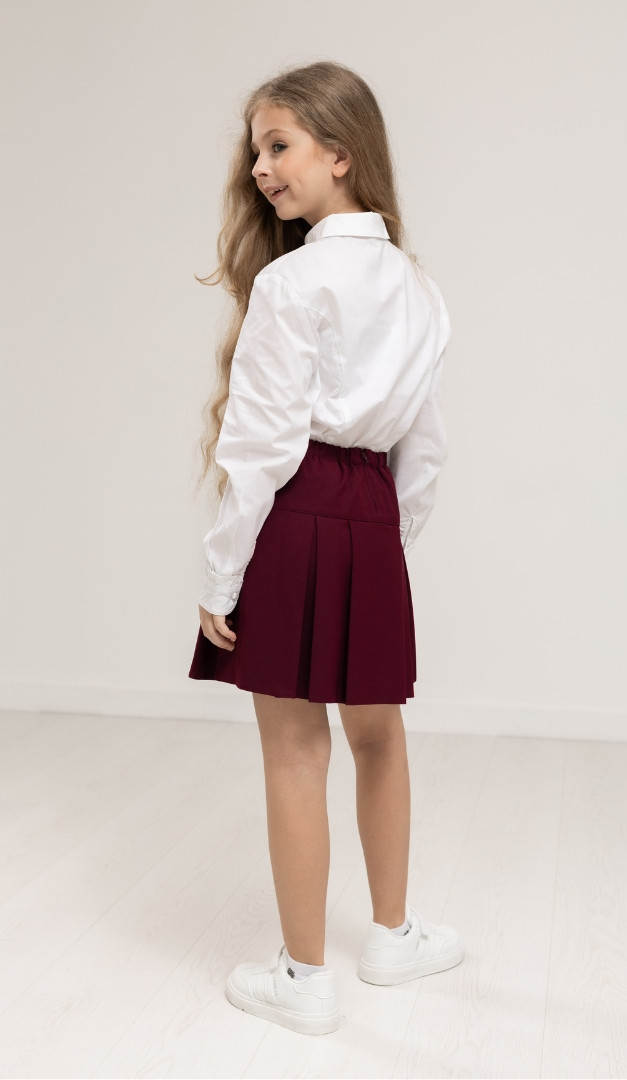 Фото ubka-dla-devocki-dvubortnaa-s-otdelkoj-6 товара Юбка для девочки двубортная с отделкой1