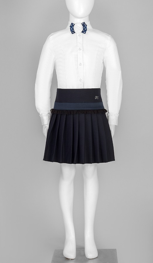 Фото ubka-dla-devocki-s-dekorirovannym-poasom-11 товару Спідниця для дівчинки з декорованим поясом1